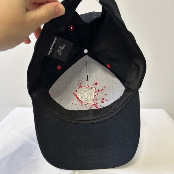 Transformers Baseball Cap 2025 Hasbro Adjustable Adults Unisex Black/Red/White - Picture 6 of 8